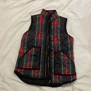 RARE J. Crew plaid vest